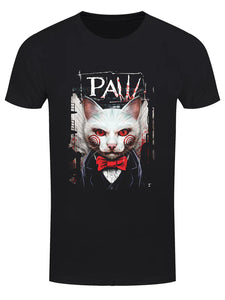 Paw Saw Cat Cotton T Shirt