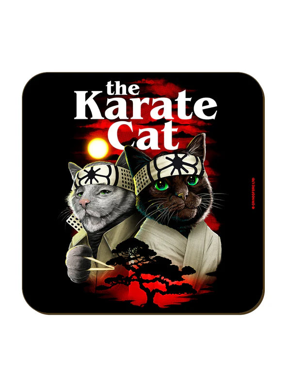 Horror / Movie / Music Funny Cat Coaster - Choice of Design