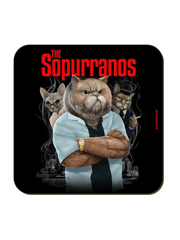 Horror / Movie / Music Funny Cat Coaster - Choice of Design