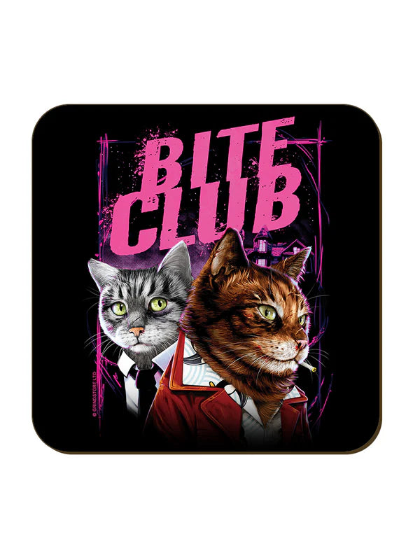 Horror / Movie / Music Funny Cat Coaster - Choice of Design