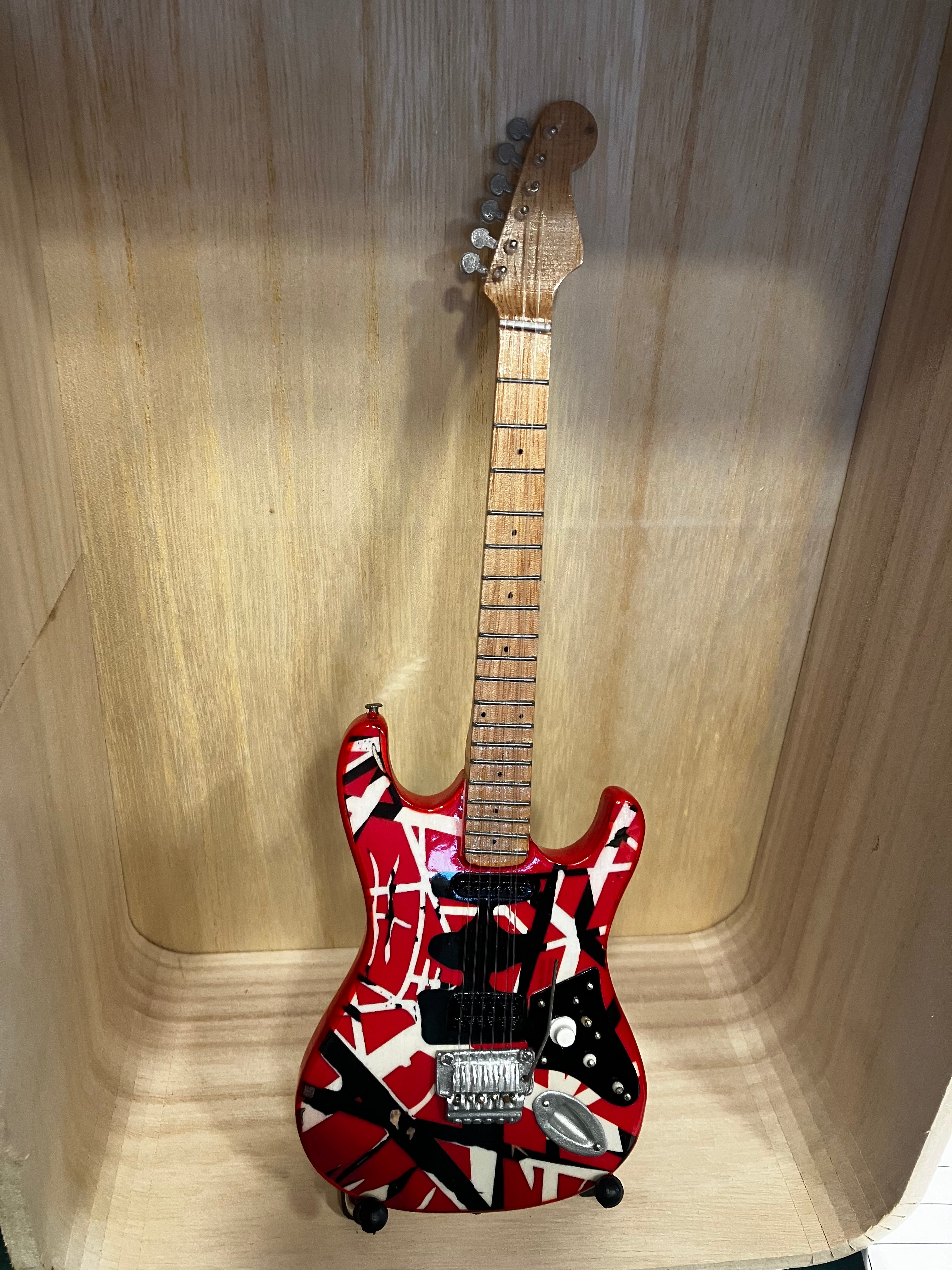 Handmade replica guitar with stand - choice of artist