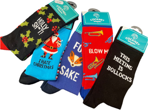 Men's Cockney Spaniel Funny Socks - Choice of design