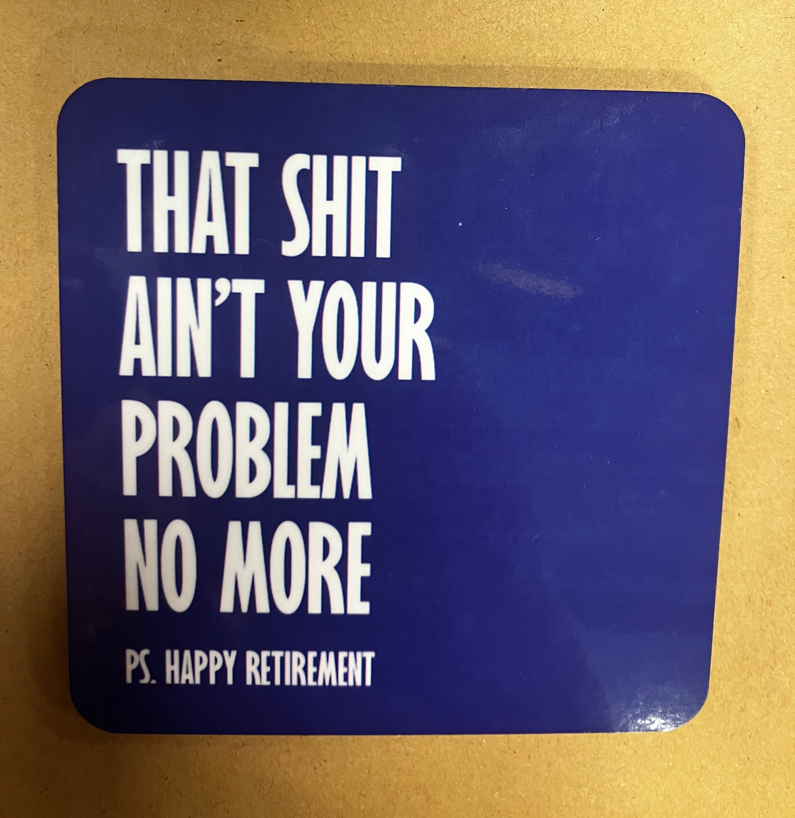 Funny / Rude Coaster - Choice of design