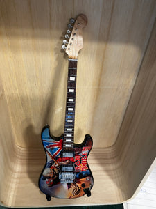 Handmade replica guitar with stand - choice of artist