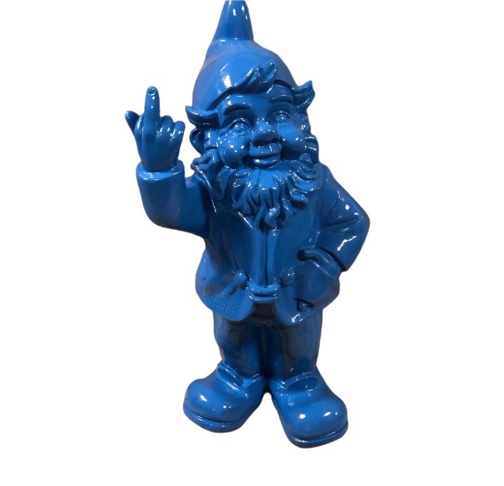 Naughty gnome swearing - medium - Choice of Colours