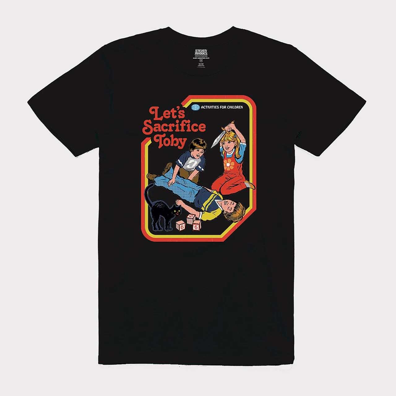 Steven Rhodes Official Cotton T Shirt - Let's Sacrifice Toby