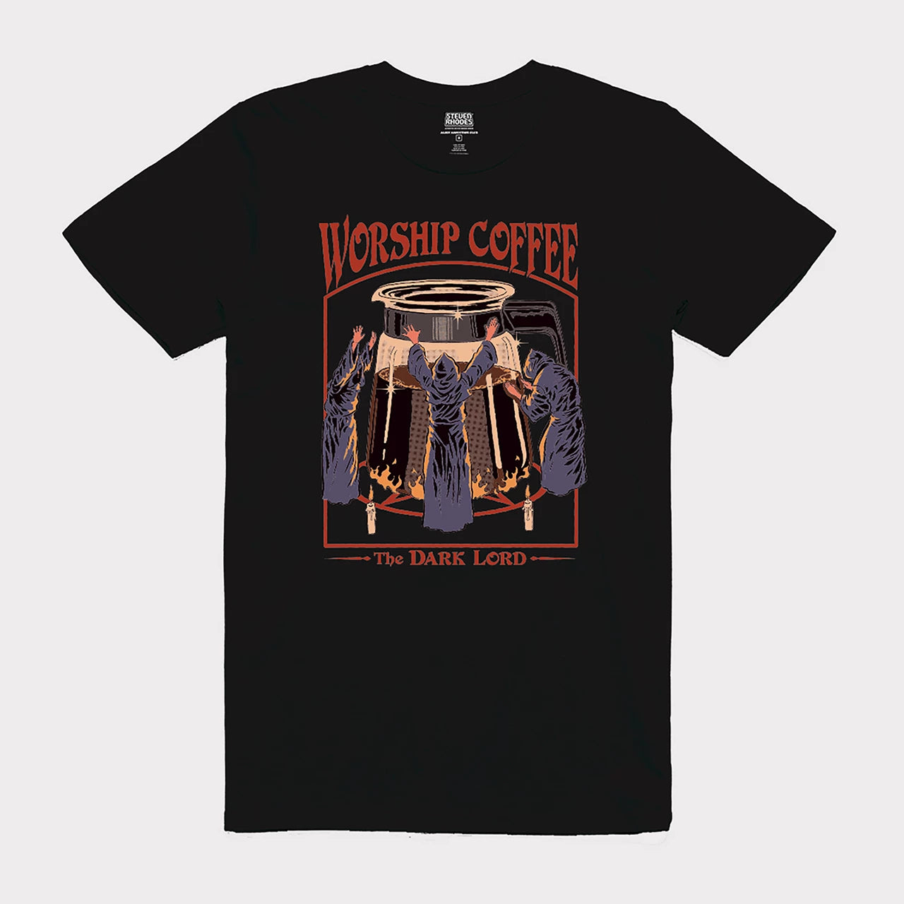 Steven Rhodes Official Cotton T Shirt - Worship Coffee