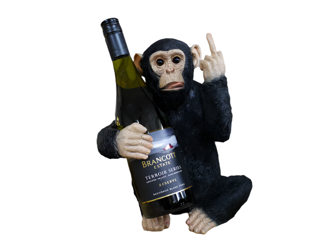 Up Yours Rude Monkey Wine Holder