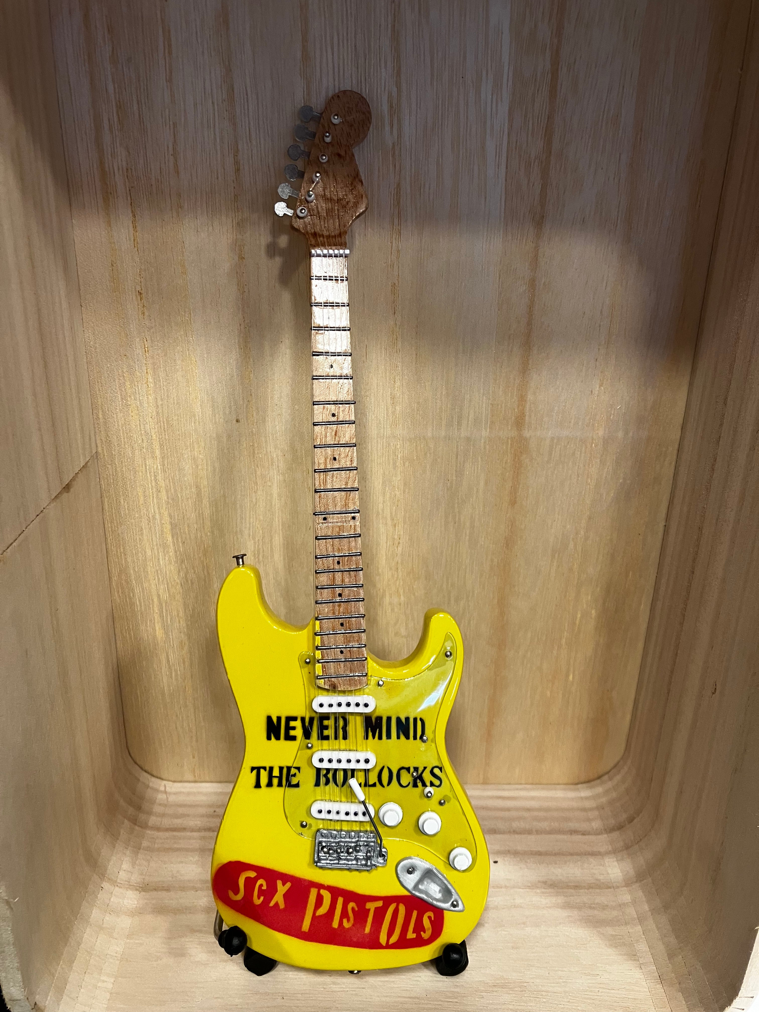 Handmade replica guitar with stand - choice of artist