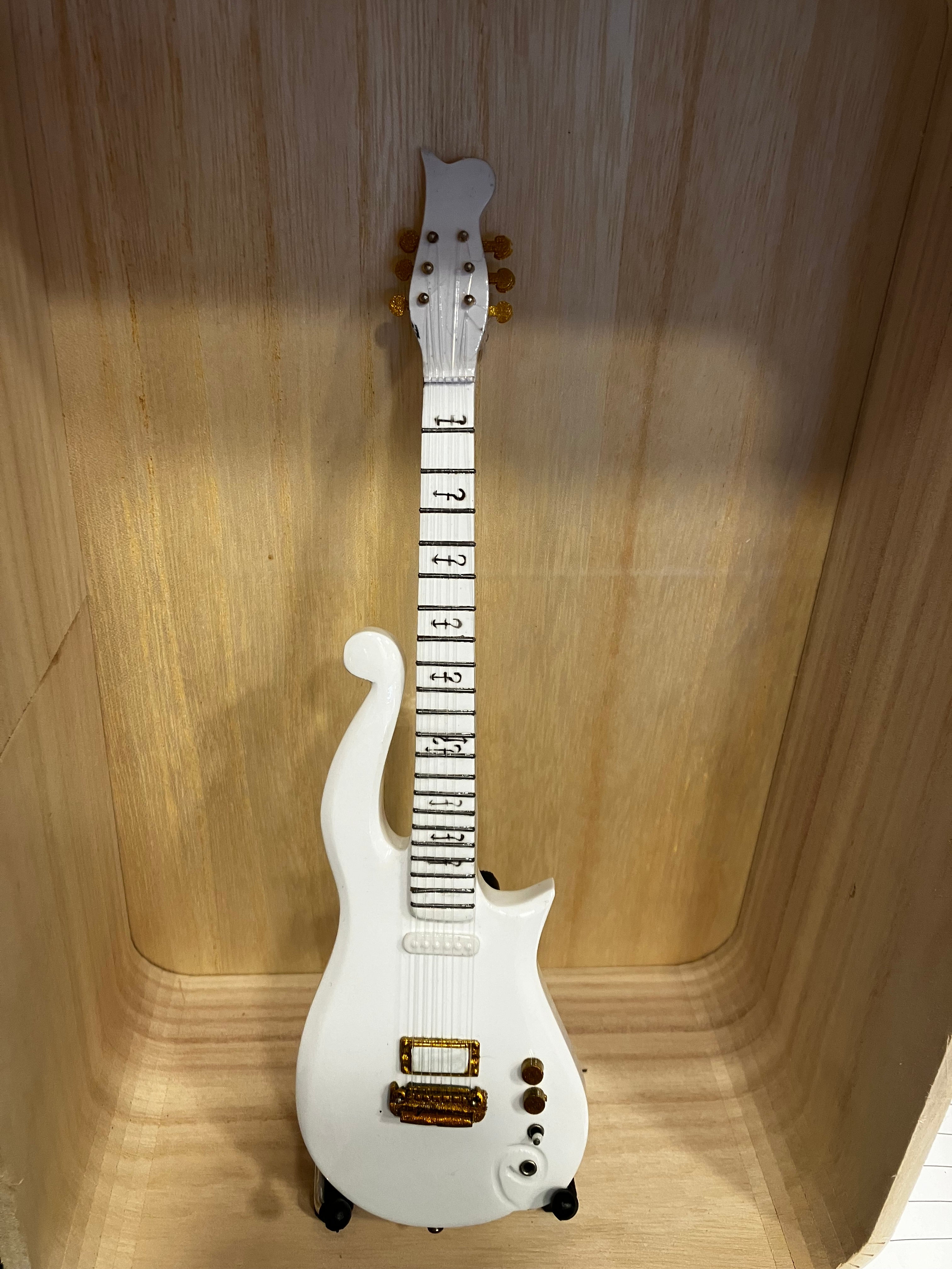 Handmade replica guitar with stand - choice of artist