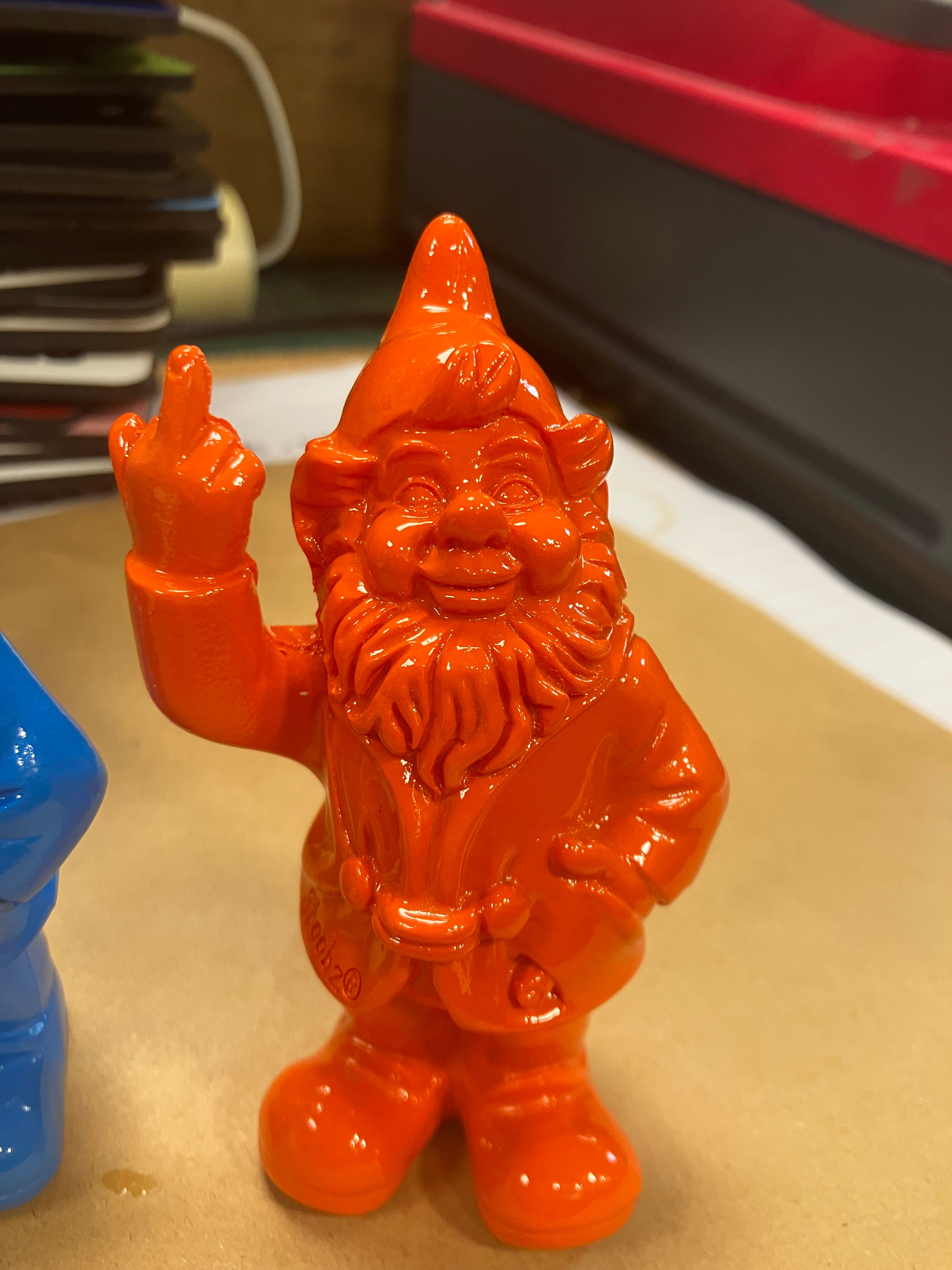 Stoobz mini naughty swearing gnome - Choice of colour