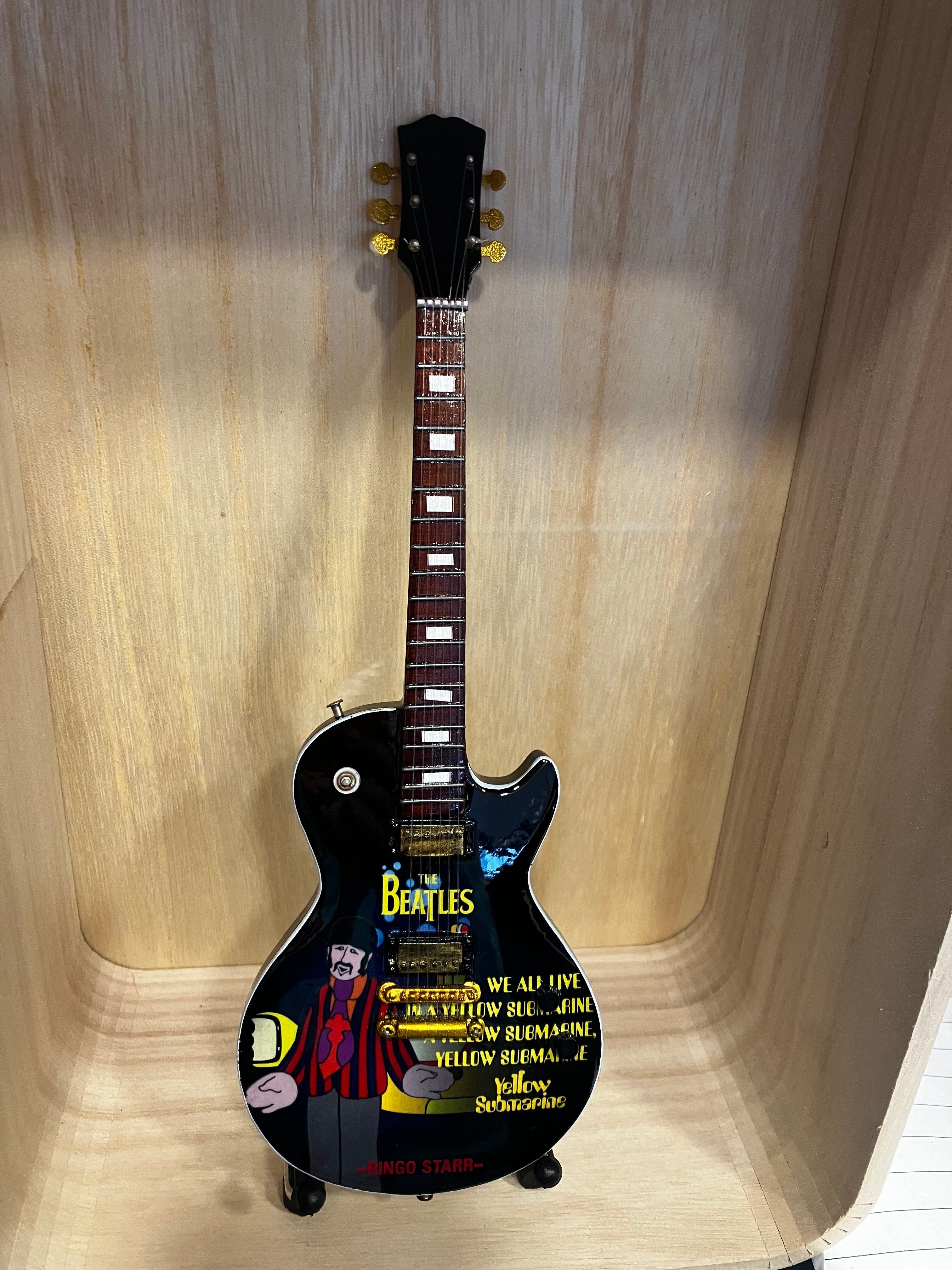 Handmade replica guitar with stand - choice of artist