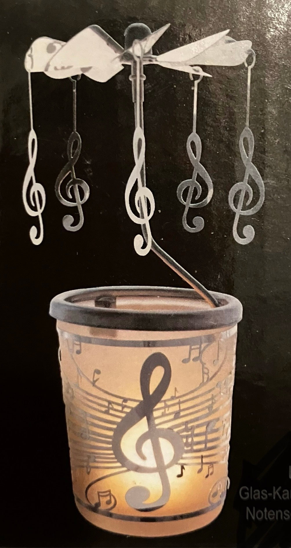 German Decorative candle holder - Music