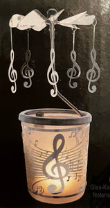 German Decorative candle holder - Music