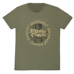 Lord of the Rings Middle Earth Licenced Cotton T Shirt