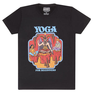 Steven Rhodes Official Cotton T Shirt - Yoga for Beginners