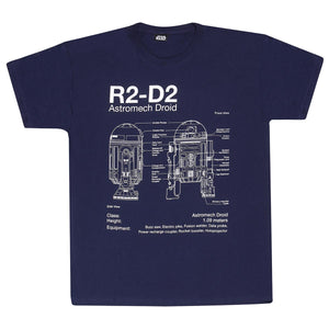 Star Wars – R2D2 Specs Cotton T Shirt