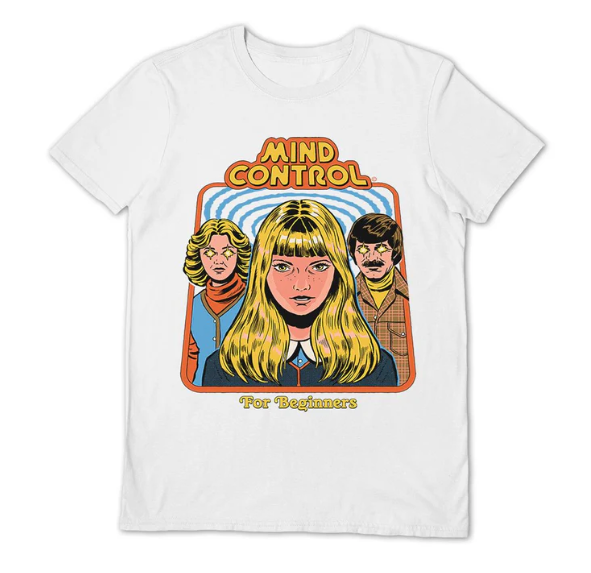 Steven Rhodes Official Cotton T Shirt - Mind Control