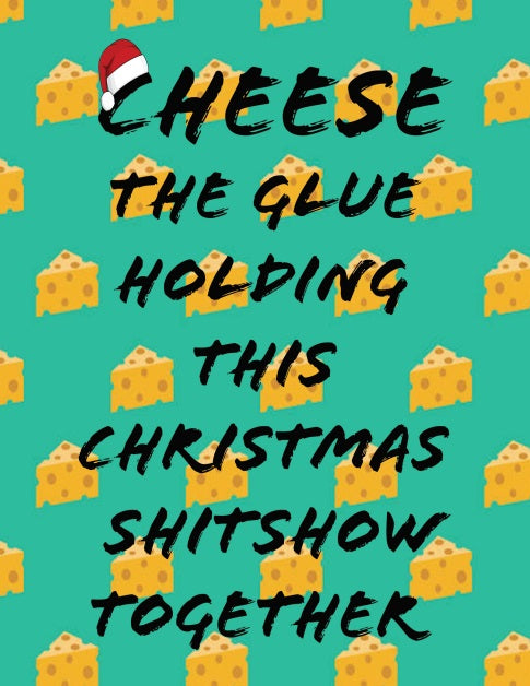 Cheesy Christmas card