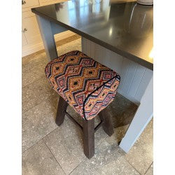 Bar stool - Aztec print 