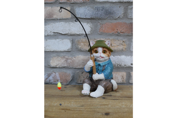 Fishing Cat Figurine -  UK